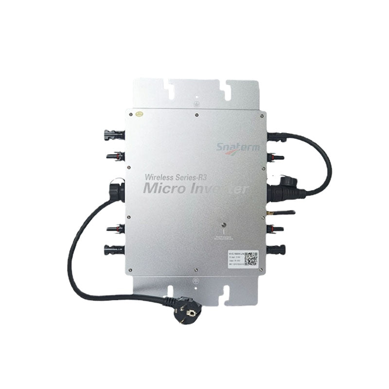 Micro Inverter 1200W 1400W 1600W INTELLIGENT Lot Monitoring System Built-in WiFi Data Terminal with EU ac cable 5/3/2m