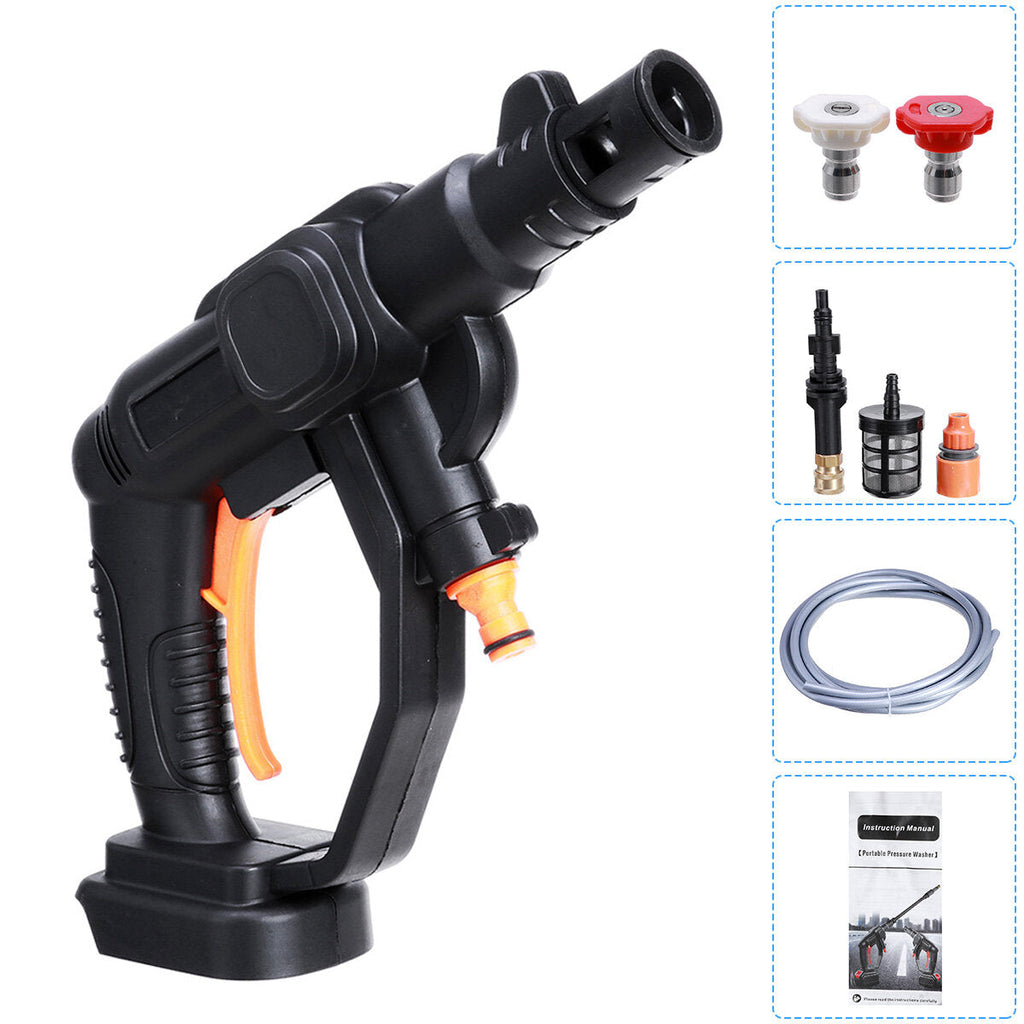 21V Cordless High Pressure Cleaner Car Washer Spray Guns Water Sprayer Car Washing Machine