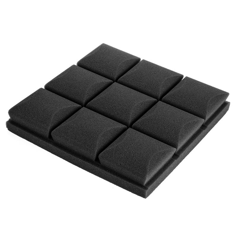 1Pc 30x30x5cm Soundproof sponge Acoustic Soundproof Sound Stop Absorption for KTV Audio Room