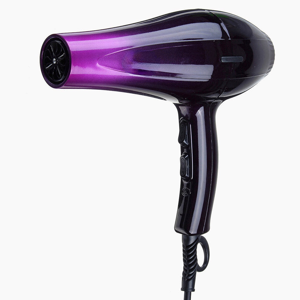 2000W Powerful High Concentration Ion Hair Dryer Heat Tool Dryer 3 Heat Settings 2 Speed with 8pcs Accessories