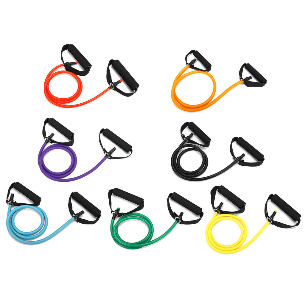 1Pc 10/15/20/25/30/35/40lbs Resistance Bands Fitness Muscle Training Exercise Bands