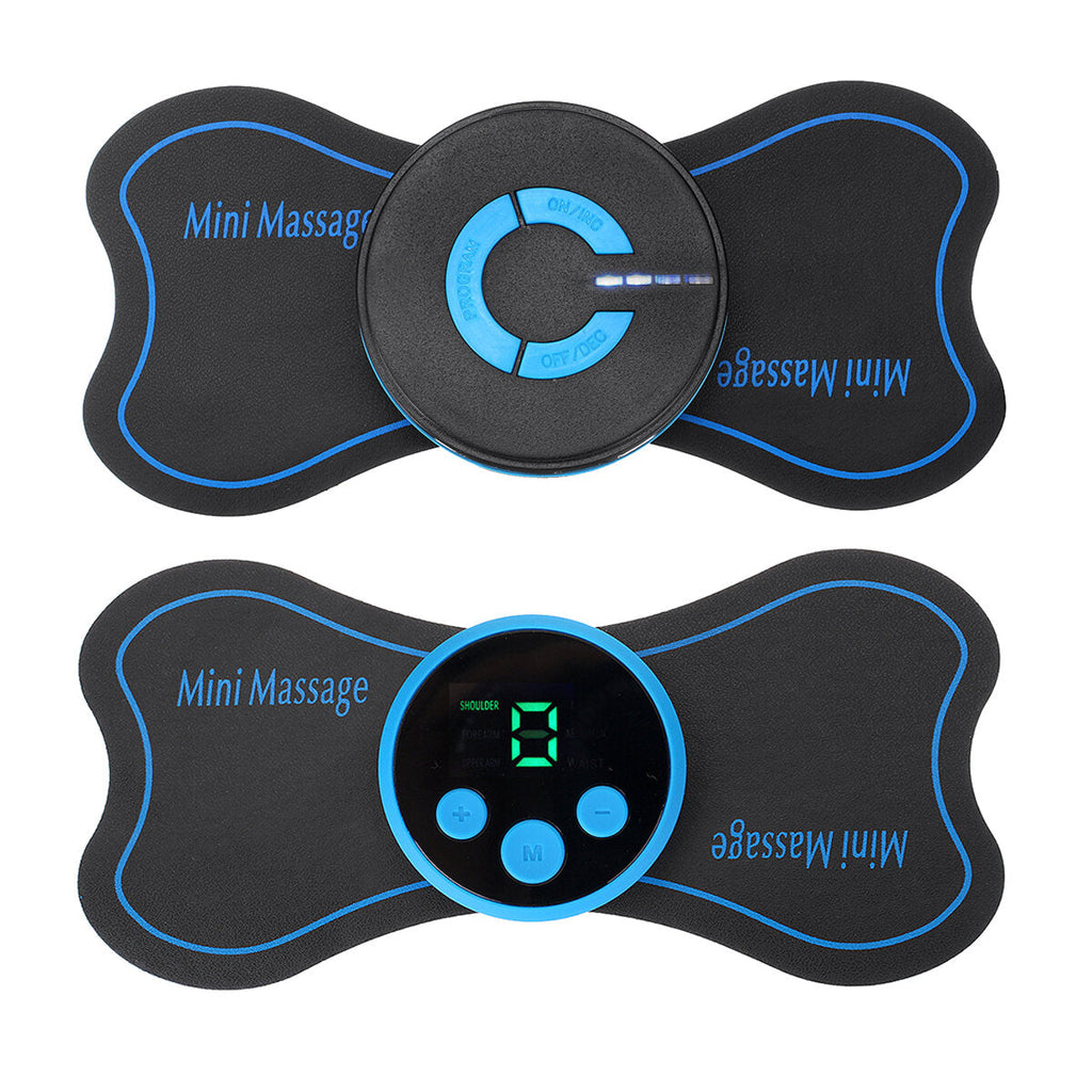 Mini Electric Neck Massager Whole Body Cervical Pain Relief Massage Device USB Charging / Battery Type