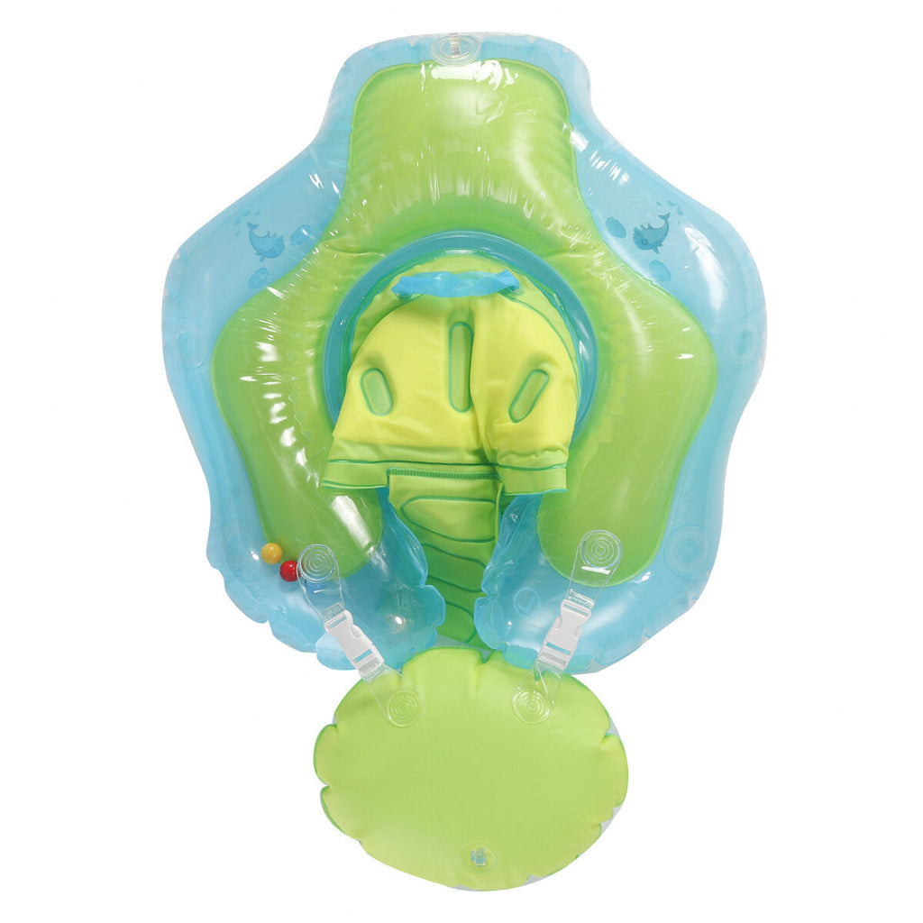 Inflatable Baby Swimming Ring Toddler Float Swim Pool Water Seat Canopy