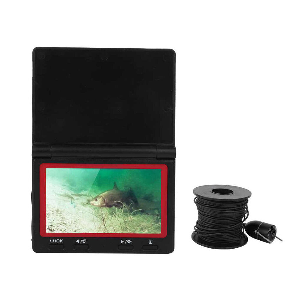 Fish Finder Underwater Waterproof Visual Fishing Camera 720P 5MP 180 Adjustable Wireless Echo Sounder Outdoor Camping Fishing