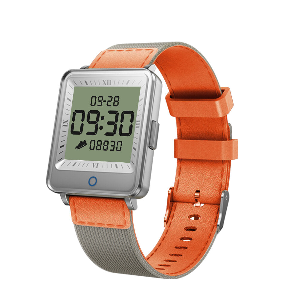 Two-layer Screen Low Power Heart Rate 7 Sports Mode Bluetooth Music Business Smart Watch