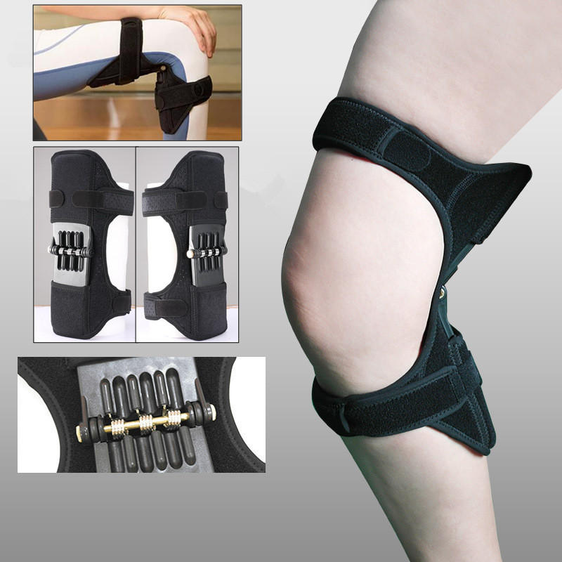 A9 Knee Stabilizer Pad Rebound Spring Force Knee Support Sports Knee Protective Gear