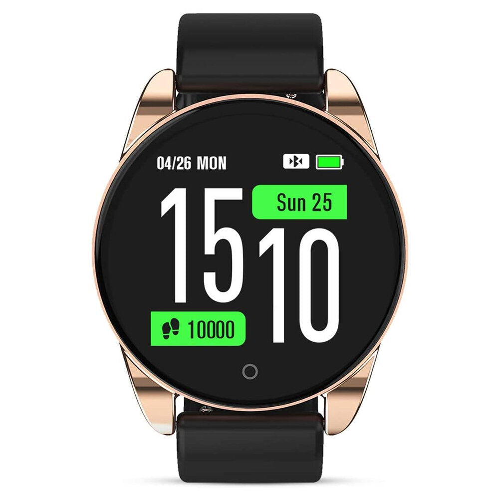 1.3 inch IPS Touch Screen Heart Rate Blood Pressure SpO2 Monitor Multi-sport Modes IP67 Waterproof Smart Watch