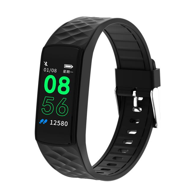 IPS Screen Dynamic UI 24-hour HR Blood Pressure Sports Mode USB Charging Smart Watch Band