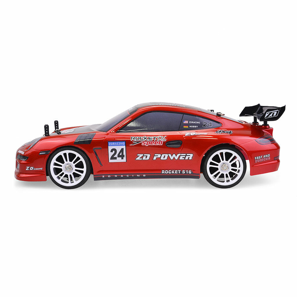 1/16 2.4G 4WD Racing ROCKET S16 Drift Brushless Flat Sports Drift RC Car Vehicle Models