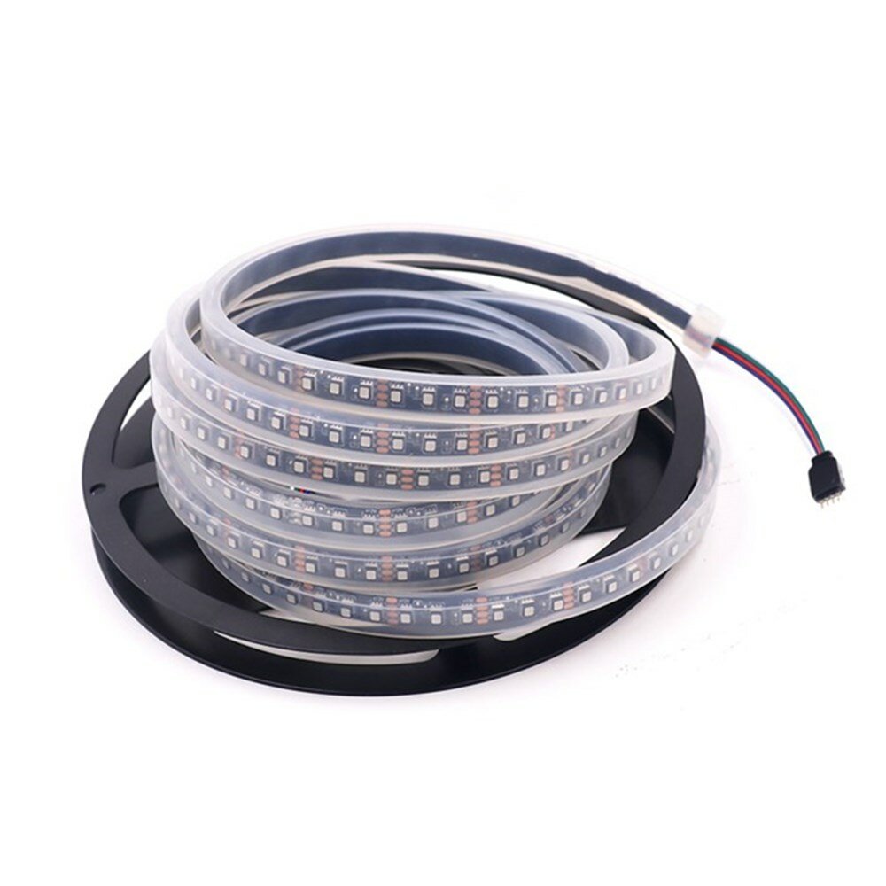 5M 12MM SMD3535 120LED/M IP68 Silicone Tube RGB LED Strip Light for Outdoor Swimming Poor Fish Tank DC12V