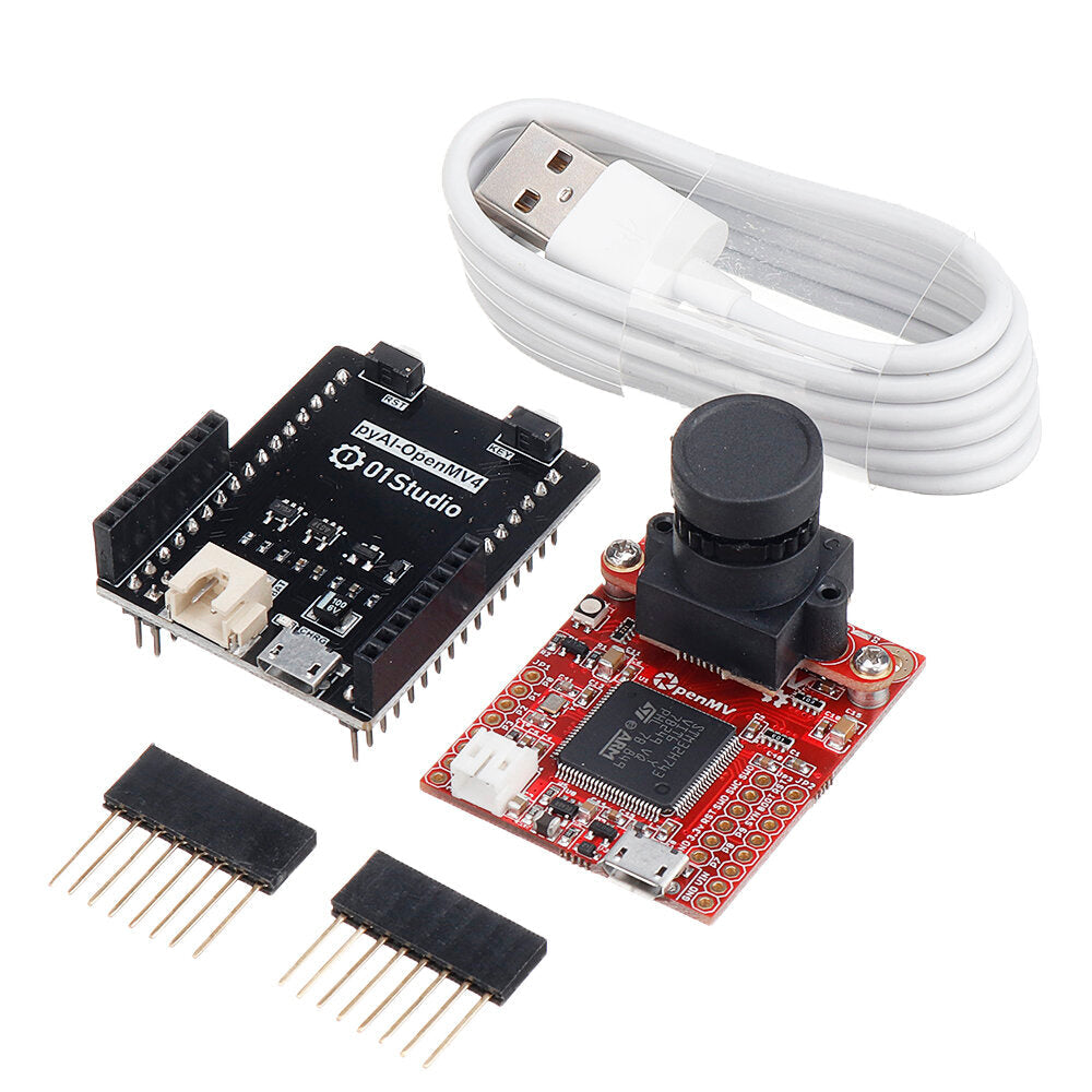 pyAI- OpenMV 4 H7 Development Board Cam Camera Module AI Artificial Intelligence Python Learning Kit 01Studio for Arduino