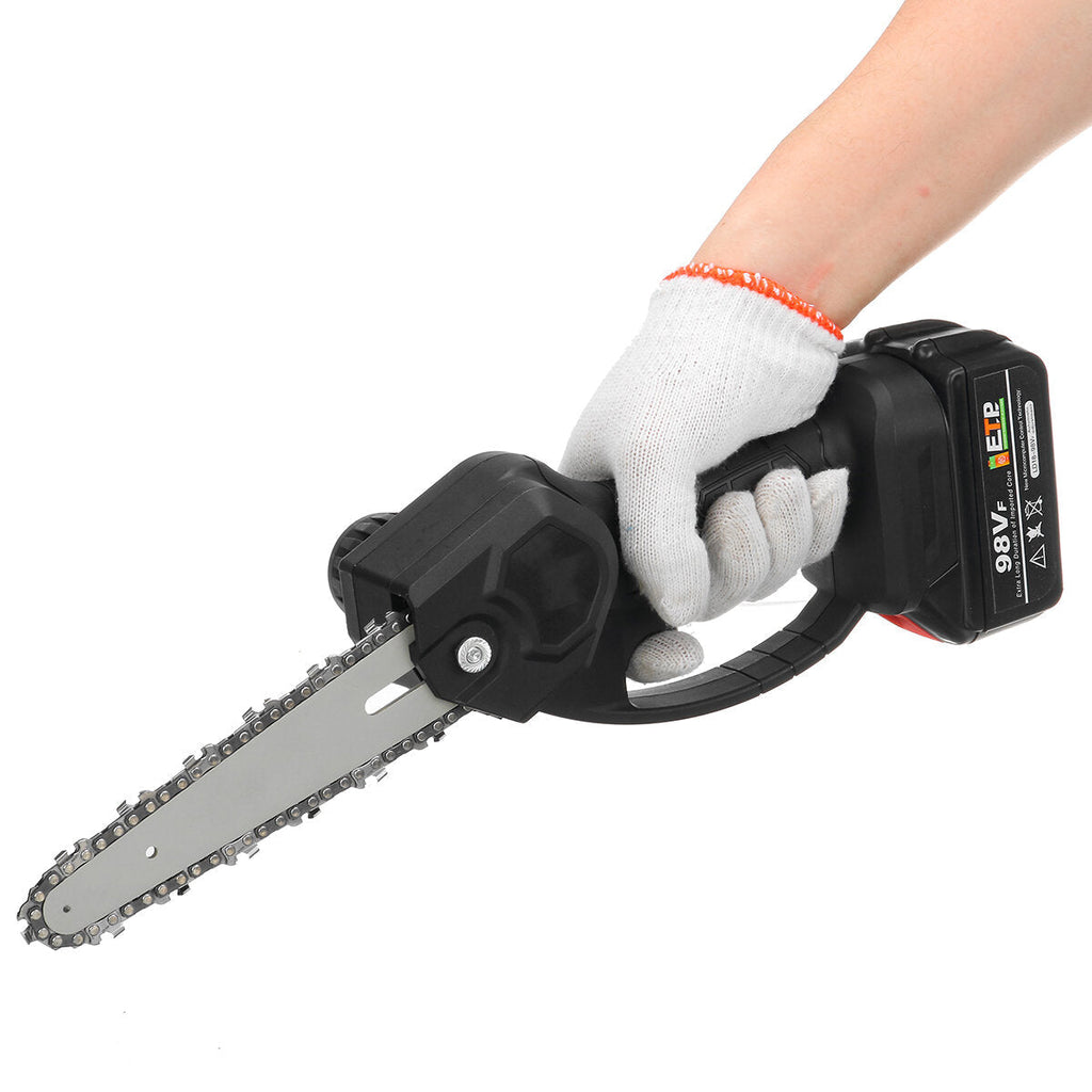 66" Mini Rechargable Electric Chain Saw Cordless One-handed Lithium Electric Saws Pruning Shears Cutter