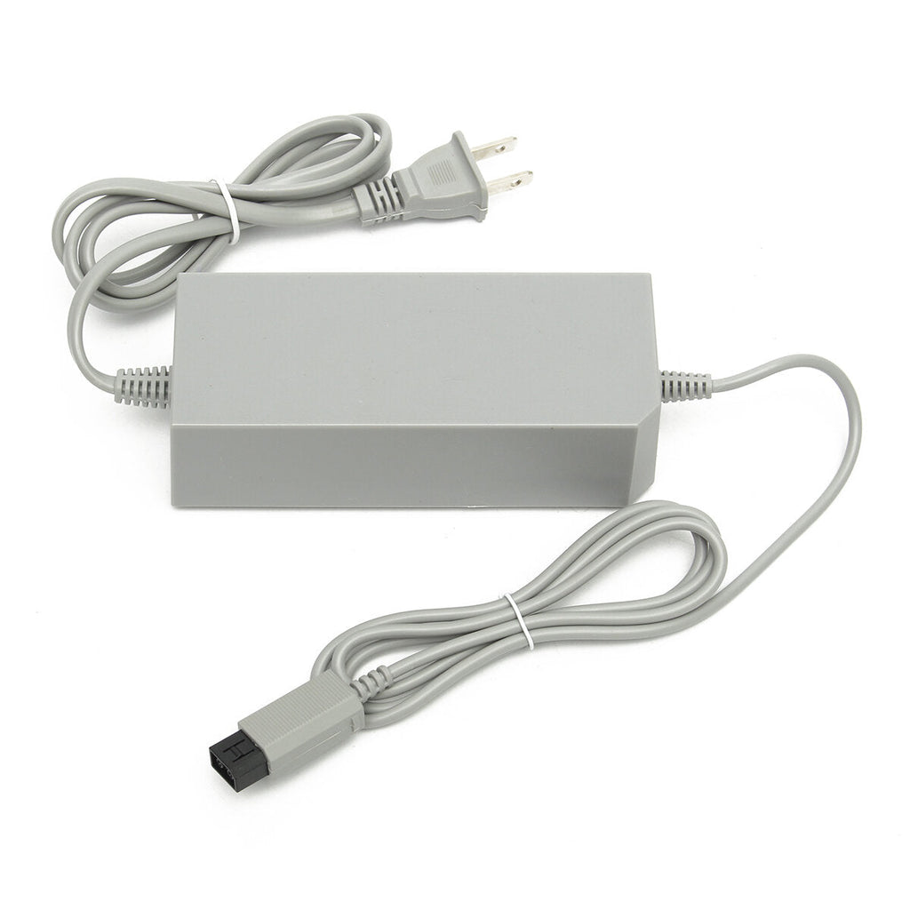 AC 100 to 245V AC Power Adapter Supply Cord Cable For Nintendo Wii EU US Plug