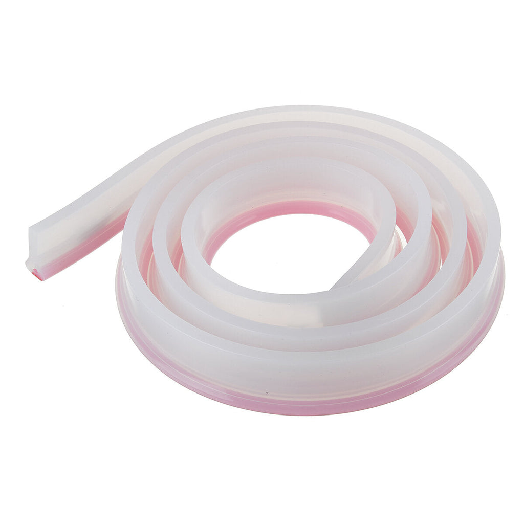 60/120/150/200cm Transparent Bathroom Water Stopper Silicone Water Retaining Strip Waterproof Kitchen Bathroom Sink Basin Stove Water Retaining Strip