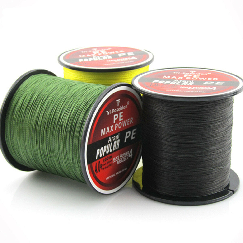 300M Series Japan PE Spectra Braided Fishing Line 8-60LB