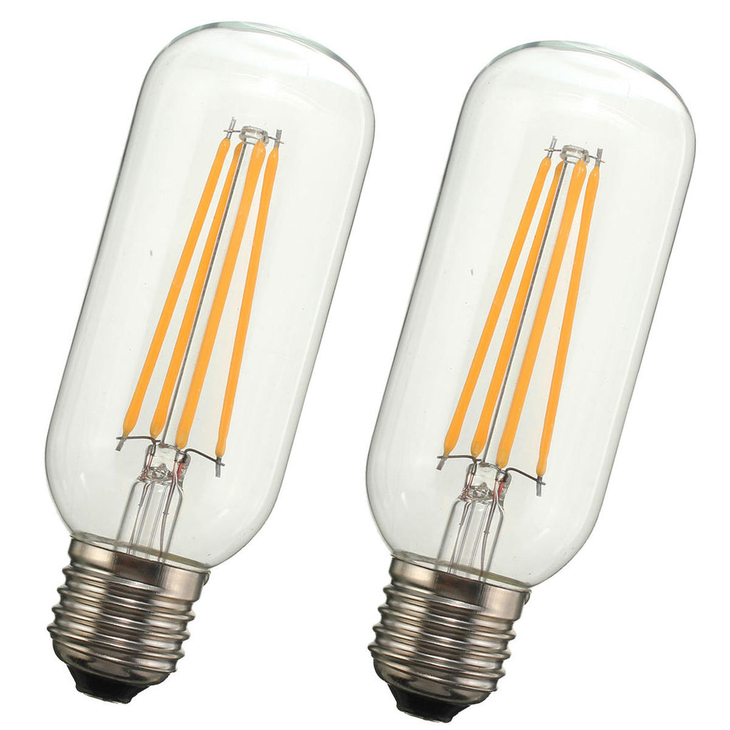 E26/E27 Dimmable Edison LED Bulbs Warm White COB Vintage Light 400LM 4W 110V/220V