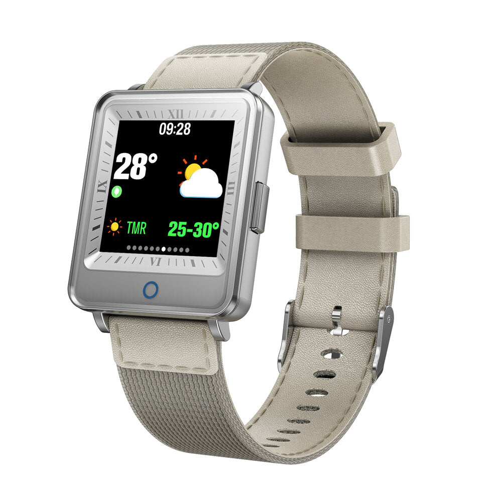 Two-layer Screen Low Power Heart Rate 7 Sports Mode Bluetooth Music Business Smart Watch