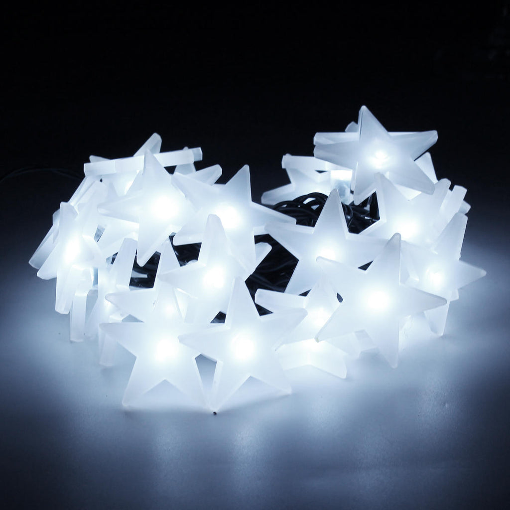 1M 10 LED Battery Powered Star String Fairy Light For Chirstmas Party Weddinng Decor