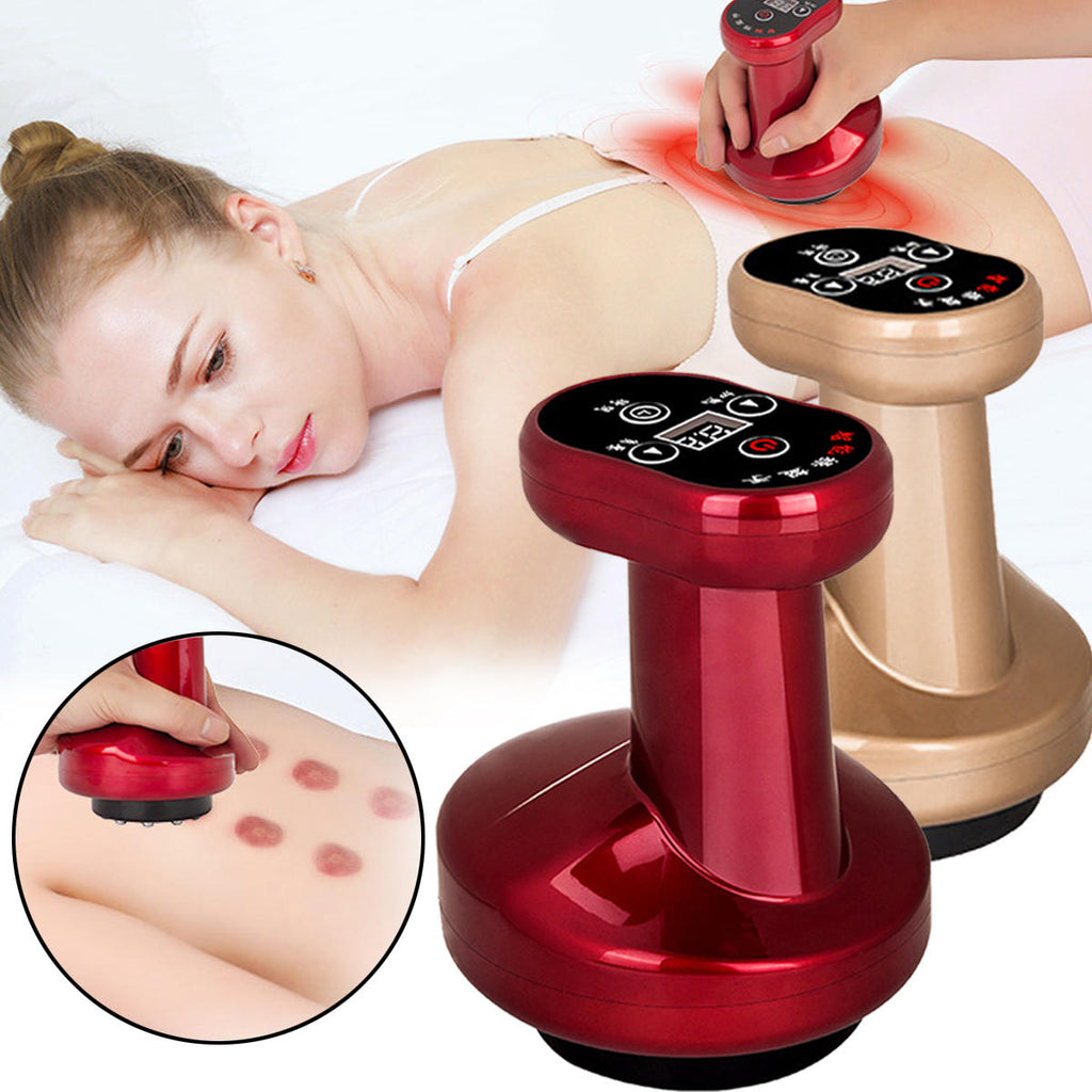 Portable Electric Vacuum Scraping Therapy Massager Body GuaSha Detoxification Machine