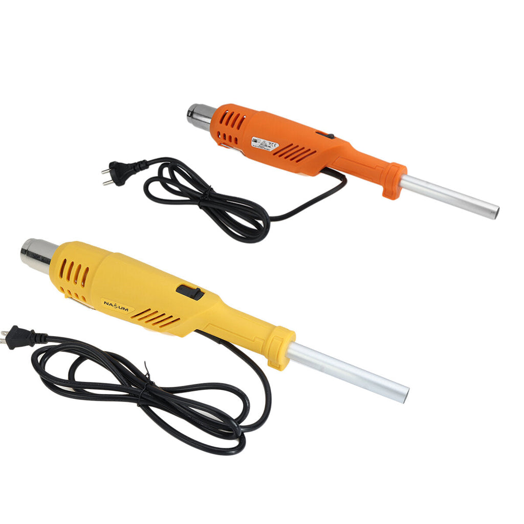 120V/230V 2000W Electric Weed Burner Killer Stick Hot Air Guns 2 Nozzles Lawn Garden Tool