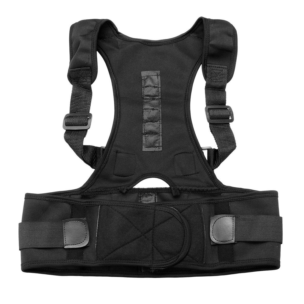 Men Women Sitting Posture Corrector Adjustable Magnetic Back Brace Shoulder Corrector