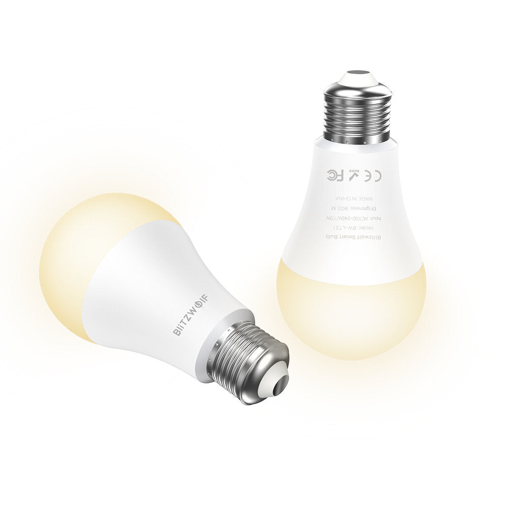 RGBWW 10W E27 APP Smart LED Light Bulb Work With Amazon Alexa Google Assistant AC100-240V