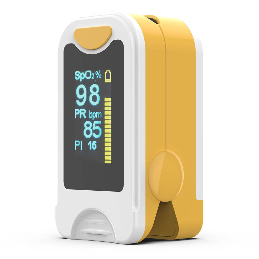 Household Portabl LED Fingertip Pulse Oximeter SPO2 PR+MISE Pulse Oximeter Blood Oxygen Monitor