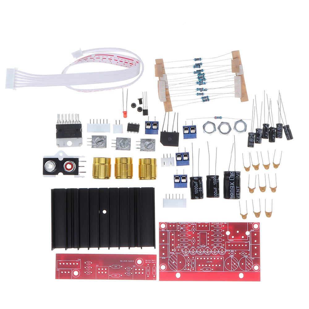 Audio Amplifier Board Subwoofer Mega Bass 2.1 Power Amplifier Board DIY Kit Single Power Supply