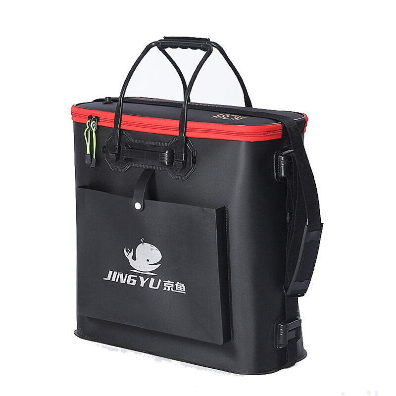 Portable Folding Fish Wear Bucket Outdoor EVA Fishing Tackle Boxes with Handle Fishing Bags Outdoor Fishing Water Tank