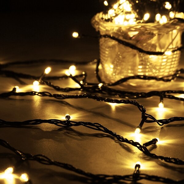 20M 200 LED String Fairy Light Outdoor Christmas Xmas Wedding Party Lamp 220V