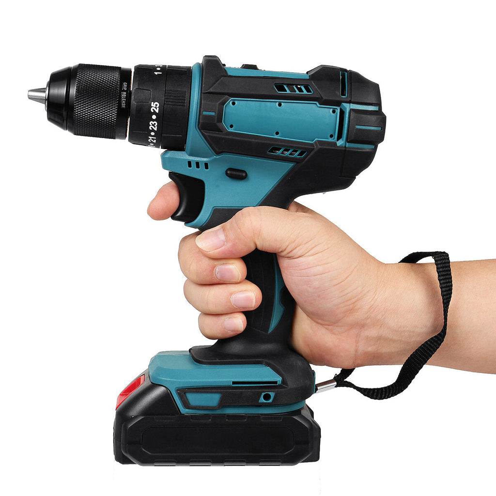 350N.m 4000 rpm Electric drill 3 In 1 Hammer Flat Drill Screwdriver Churn Drill with Battery