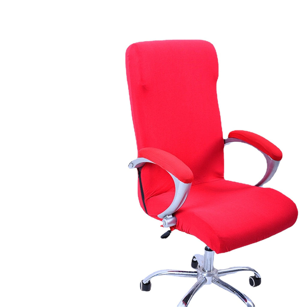 Elastic Office Chair Cover Computer Rotating Chair Protector Stretch Armchair Seat Slipcover Home Office Furniture