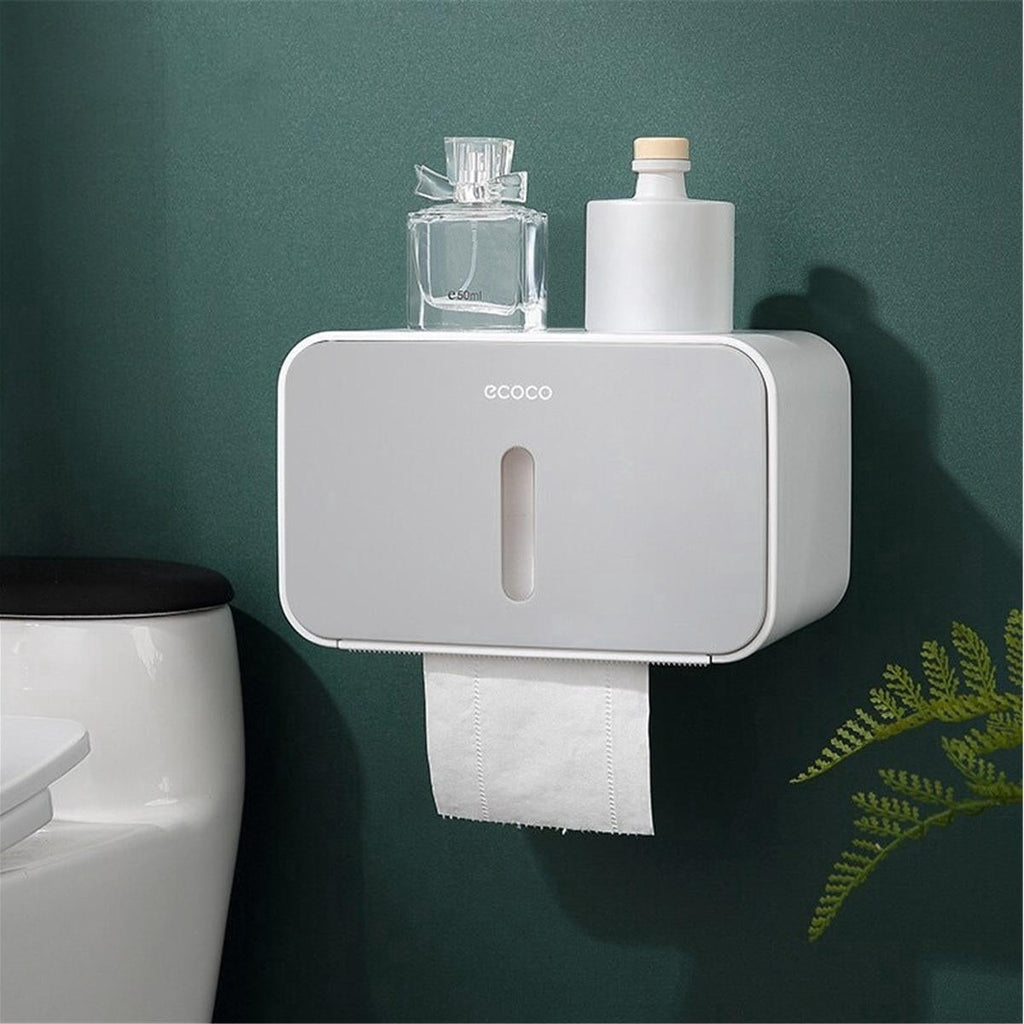 Waterproof Creative Toilet Paper Holder Bathroom Tissue Shelf Storage Rack Roll Hanger