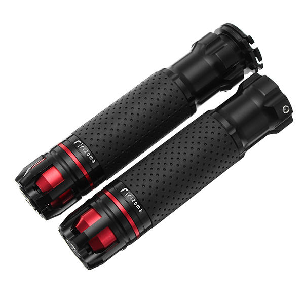 7/8 inch 22mm Motorcycle Refit Throttle Handlebar Grip Aluminum Alloy Rotatable