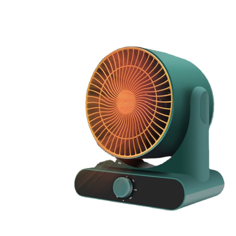 Portable Electric Heater Mini Fan - Silent Fast Heating for Home & Office Spaces