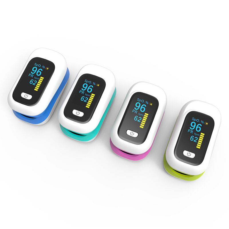 Mini OLED Finger-Clamp Pulse Oximeter Home Heathy Blood Oxygen Saturation Monitor