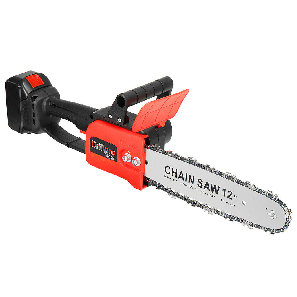 12In 3200W Li-ion Battery Chainsaw Brushless Cordless Rechargable Chain Saws Wood Cutter