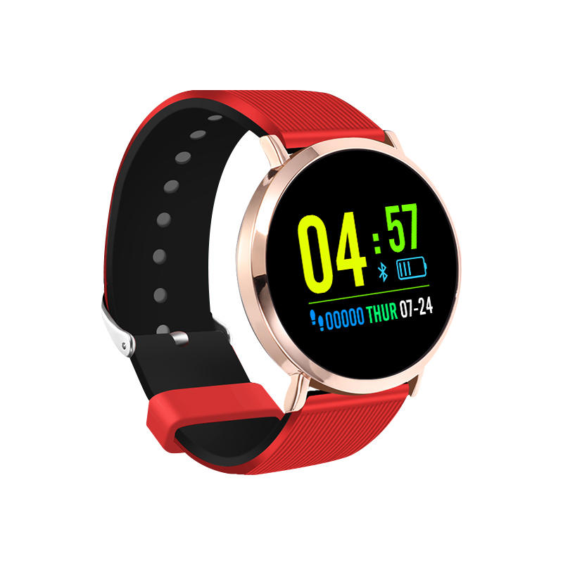 Continuous Heart Rate Blood Pressure Sleep Monitor Information Push Anti-lost Smart Watch