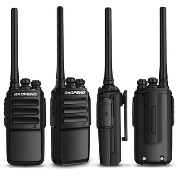 5W 2800mAh Walkie Talkie 400-470MHz 1-3km 16 Channels Dual Band Two-way Handheld Radio USB Charging for Outdoor Hiking Intercom