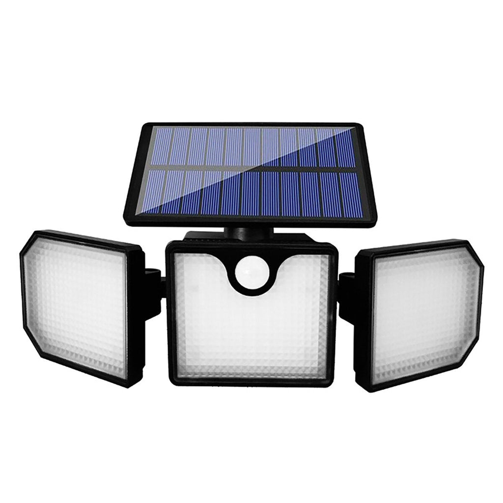 1/2 Pcs 20W 230 LED Solar Power Street Light Double Head Spotlight Motion Sensor Wall Lamp Yard Path Outdoor Lighting