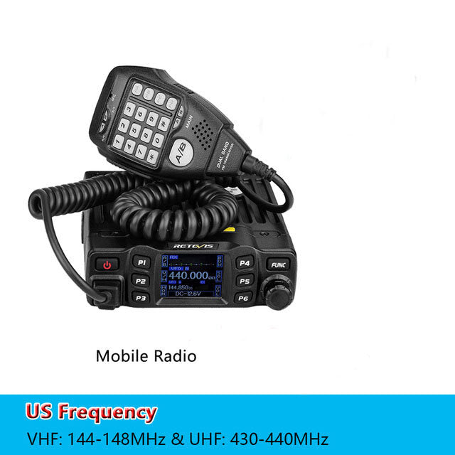 Car Two-Way Radio Station 200CH 25W High Power VHF UHF Mobile Radio Car Radio CHIRP Ham Mobile Radio Transceiver