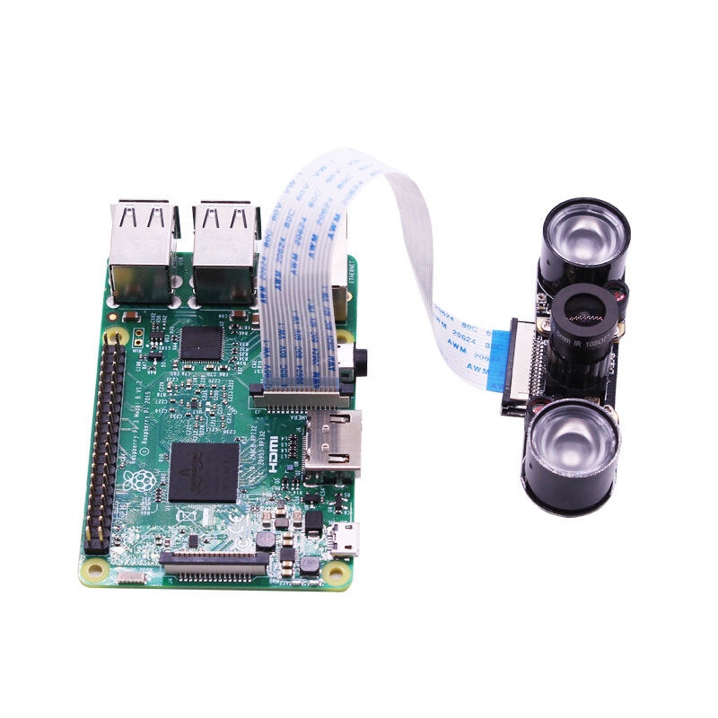 Pi 5MP 1080p Night Vision Camera Module for 4B/3B+