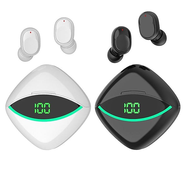 True Wireless Headphones TWS Earbuds In Ear Bluetooth 5.3 Stereo Surround sound with Charging Box for Daily use