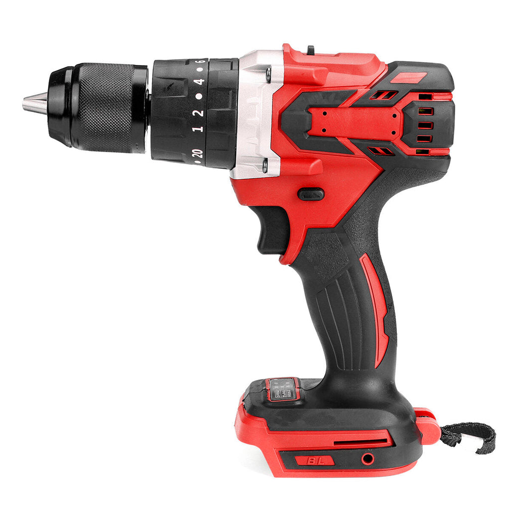 13mm 3 In 1 Brushless Impact Drill Hammer Cordless Elctric Hammer Drill Adapted To 18V Makita Battery