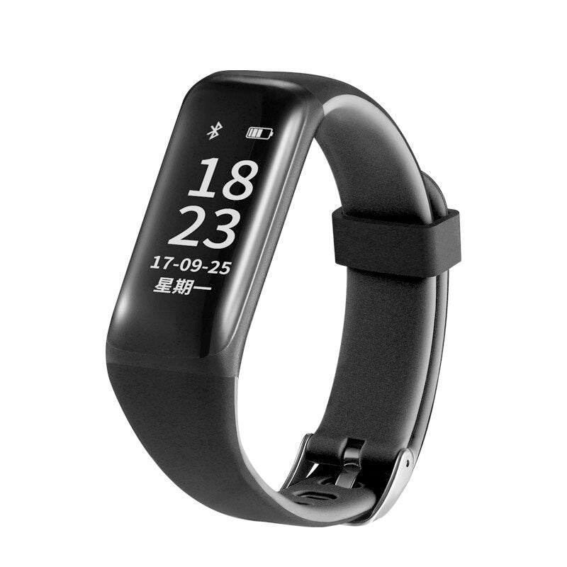 0.96 inch Touch Screen Heart Rate Sleep Monitor Message Reminder IP67 Waterproof Smart Watch