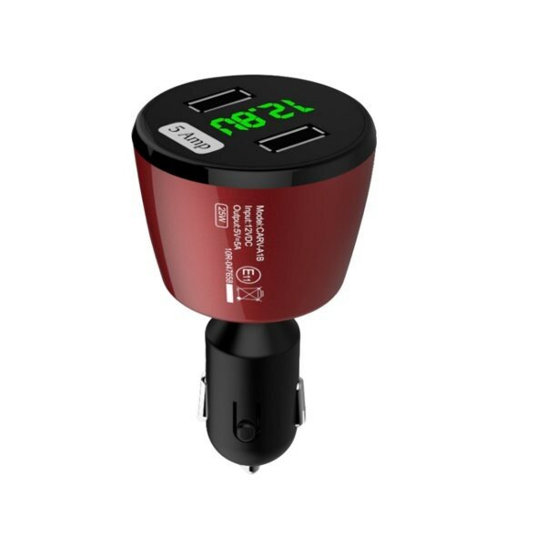 Car Charger USB for iPhone iPad Xiaomi HTC Samsung Adapter 5A Current Multi-Color