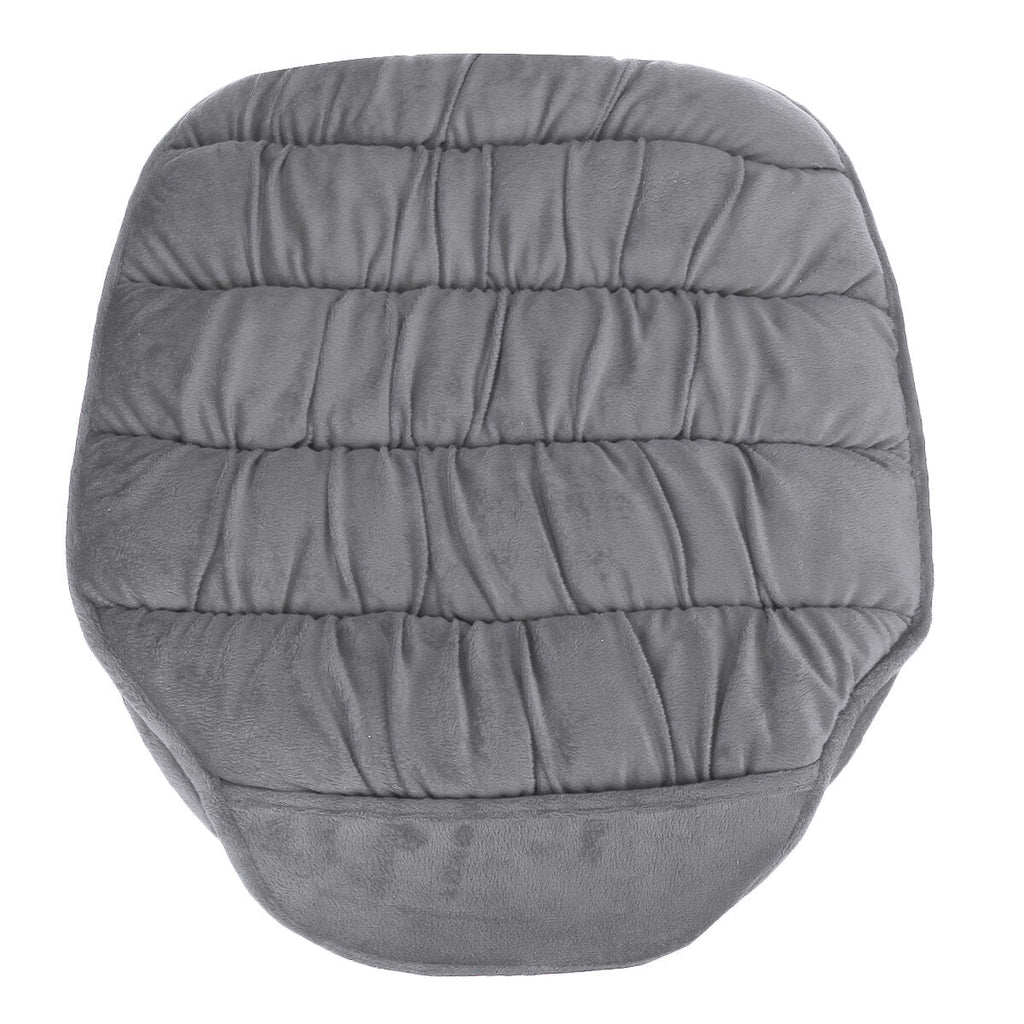 Universal Car Front Seat Cover Soft Plush Breathable Pads Winter Chair Cushion