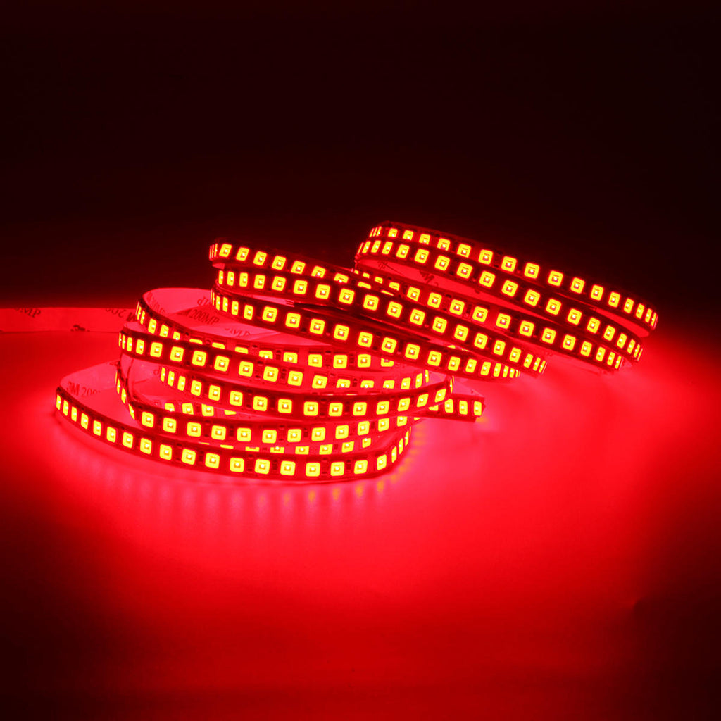 4mm Narrow Width DC12V 5M 2835 Flexible LED Strip Light Non-Waterproof for Home Indoor Bed Decor