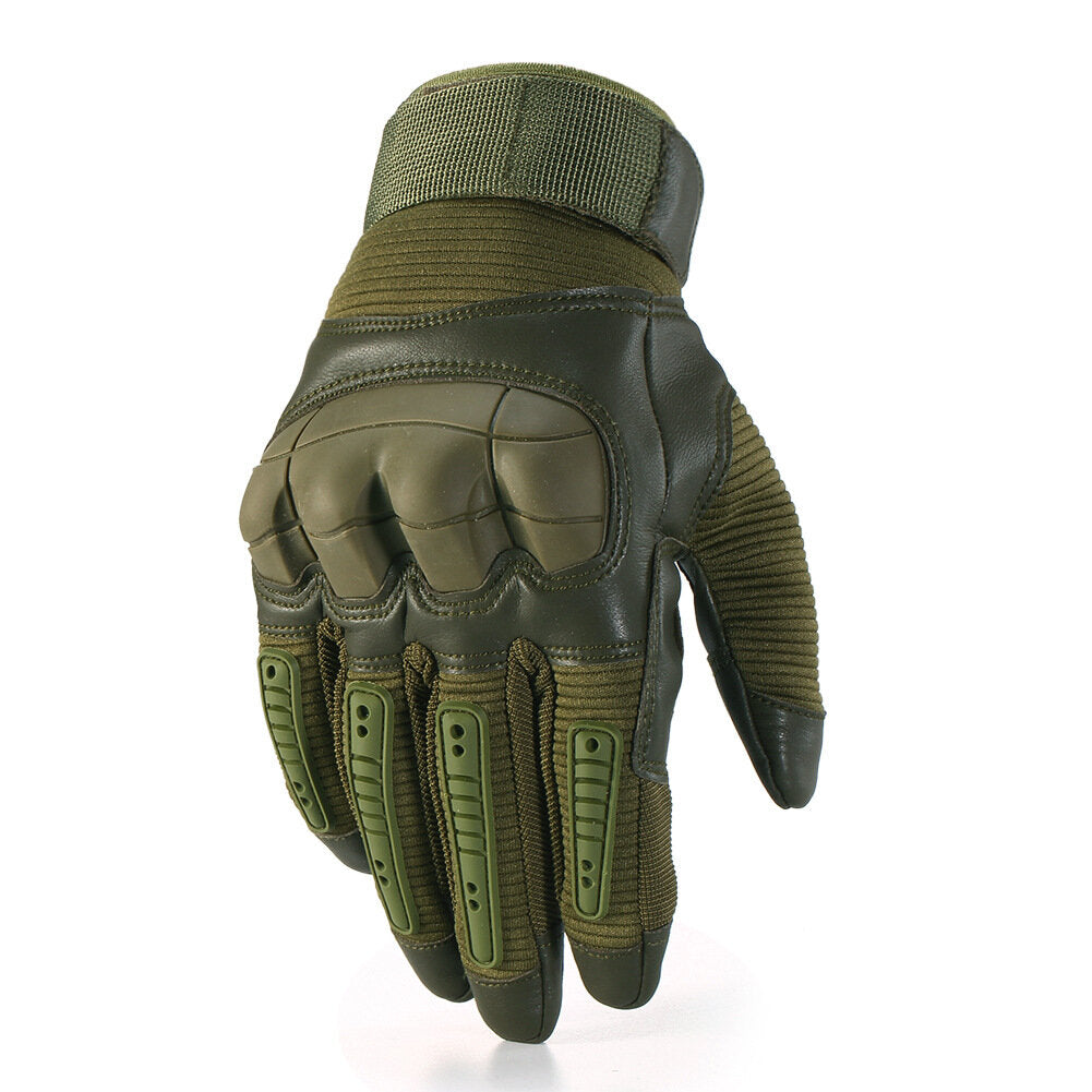 Touch Screen Military Tactical Airsoft Full Finger Gloves Hard Knuckle Outdoor