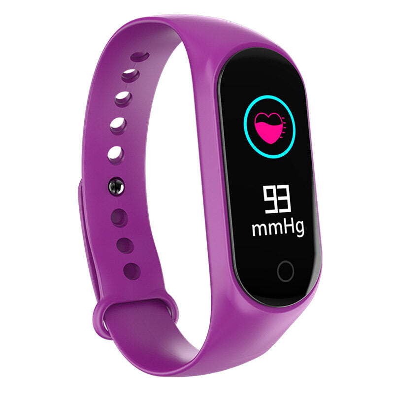 Heart Rate Blood Pressure O2 Monitor Multi-sport Modes Call Rejection USB Charging Smart Watch